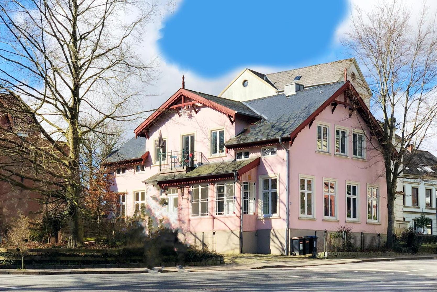 Villa Rosa - Charmante, Grosse Altbauwohnung Flensborg Eksteriør billede